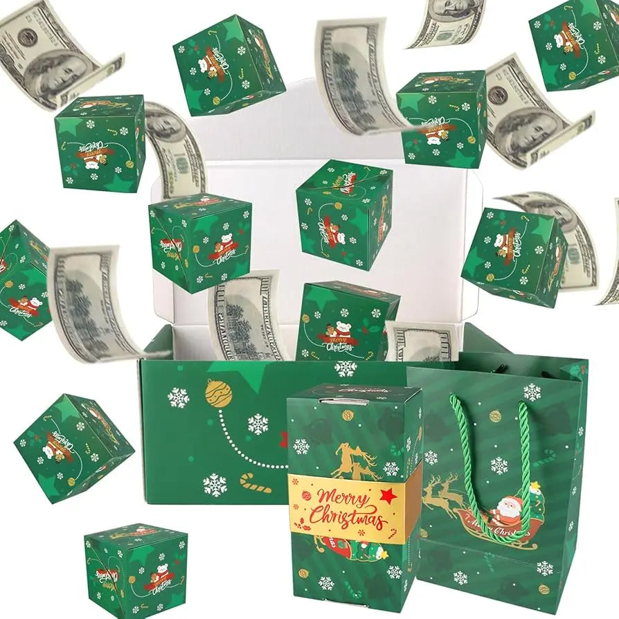 Pop-Up Gift Box Secret Compartment Surprise Cube