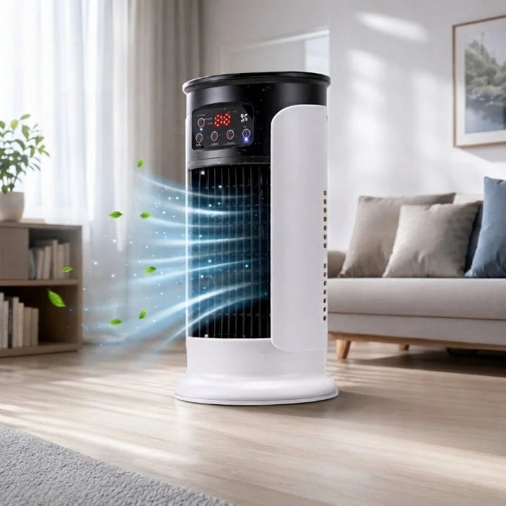 Portable Air Conditioner Compact Energy-Efficient Wheeled