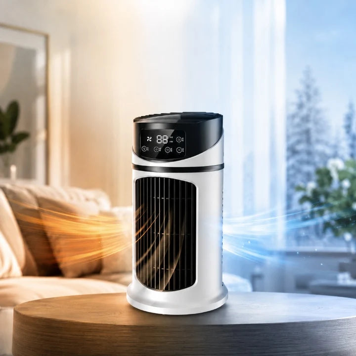 Portable Air Conditioner Compact Energy-Efficient Wheeled