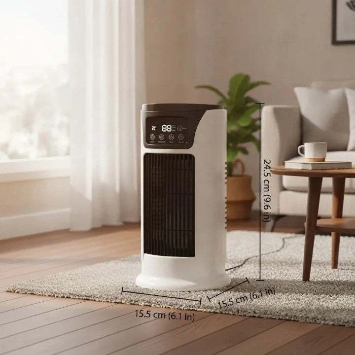 Portable Air Conditioner Compact Energy-Efficient Wheeled