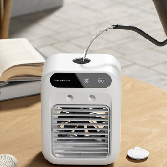 Portable Air Cooler Water Misting & USB Rechargeable
