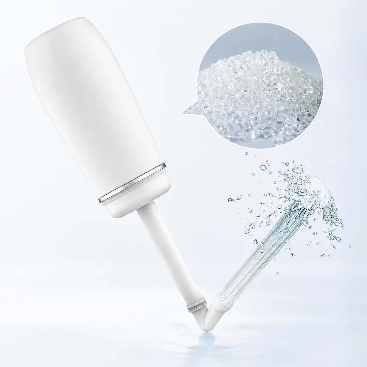 Portable Bidet Manual Spray Nozzle 400 Ml Travel