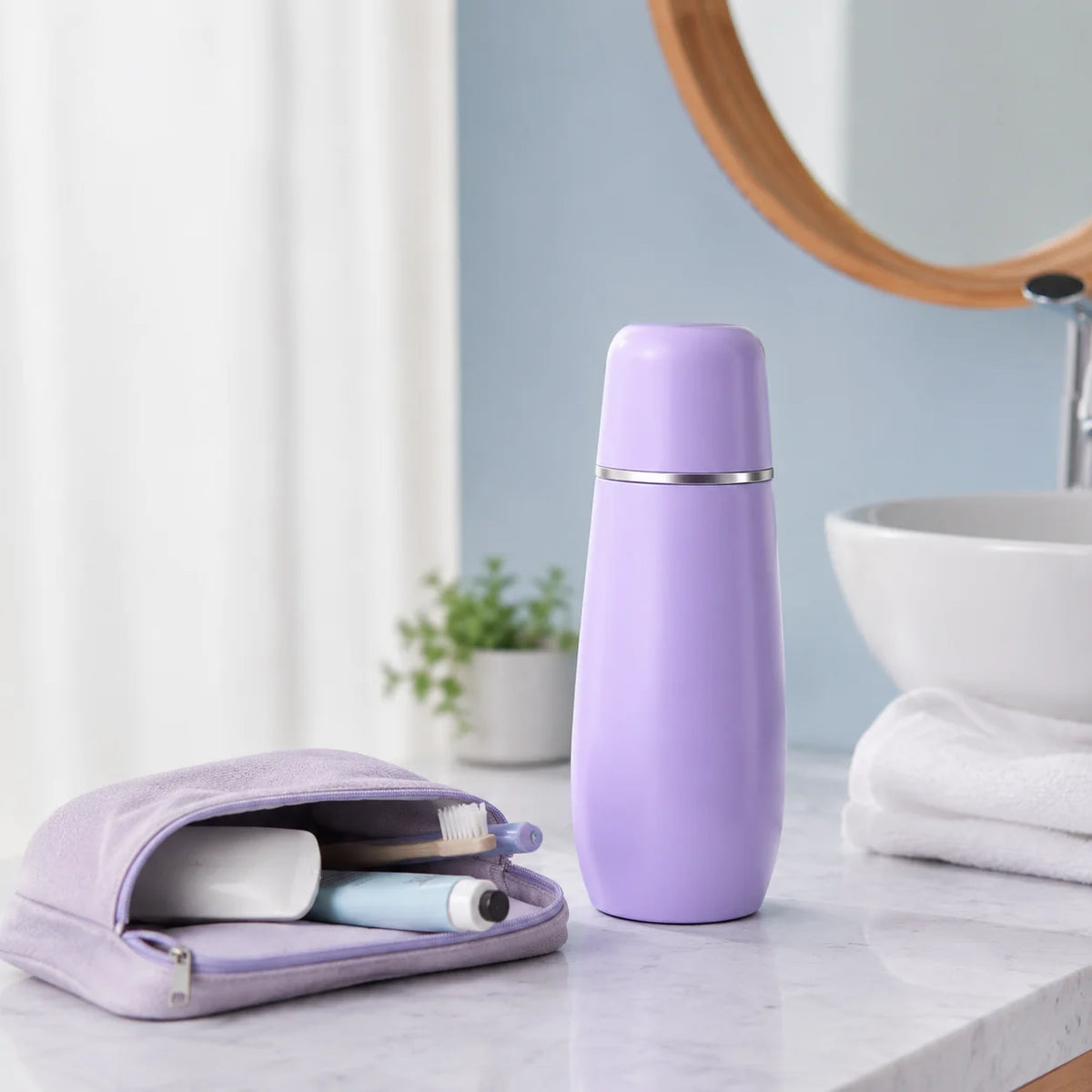 Portable Bidet Manual Spray Nozzle 400 Ml Travel