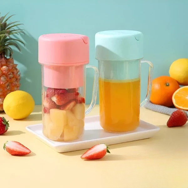 Portable Blender USB Rechargeable Leak-Proof Stainless Steel Blades