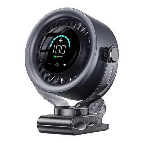 Portable Clip Fan 3-In-1 Rechargeable 12-Hour Runtime