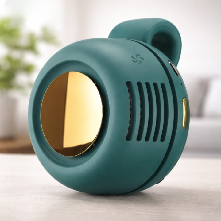Portable Clip Fan Hands-Free 360° Rotation Rechargeable 6-Hour