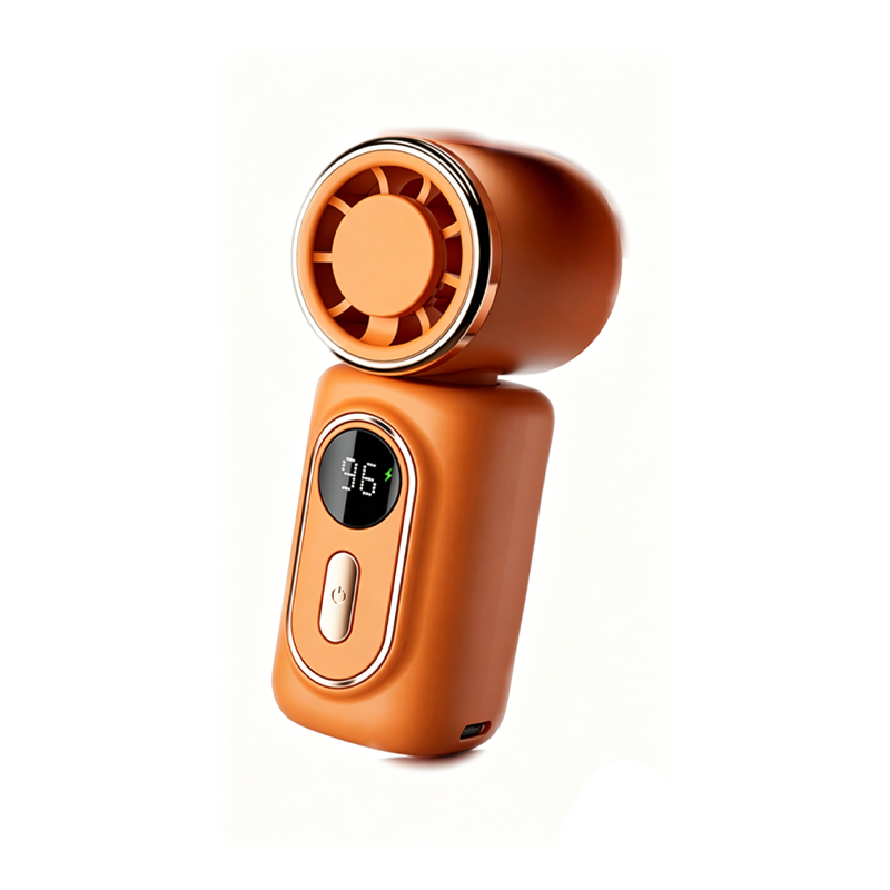 Portable Clip Fan LED Battery Indicator Adjustable Head