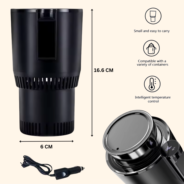 Portable Drink Heater & Cooler Fast Heat & Quick Cool