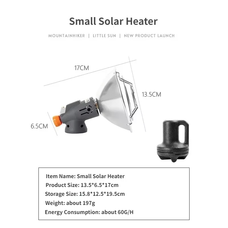 Portable Gas Heater Radar Reflector Lightweight Carrying Bag