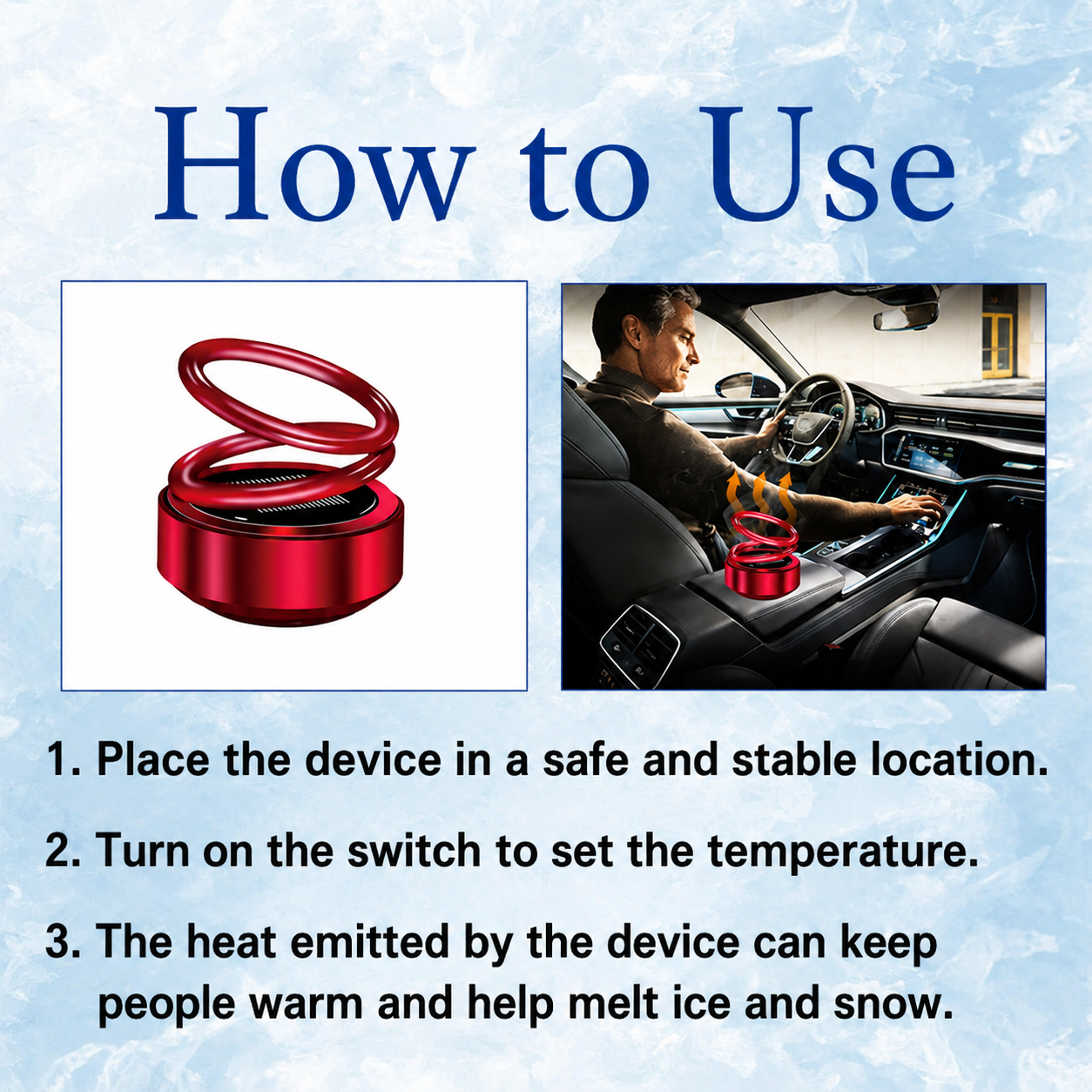 Portable Heater Fast Heating Energy Efficient