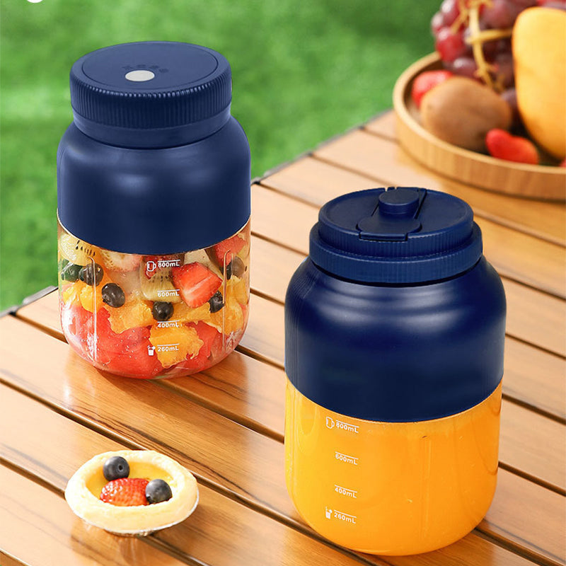Portable Smoothie Blender USB-C Rechargeable Stainless Steel Blades