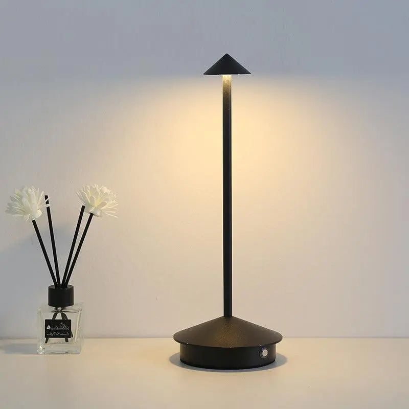 Portable Table Lamp Touch-Dimmable Rechargeable Waterproof