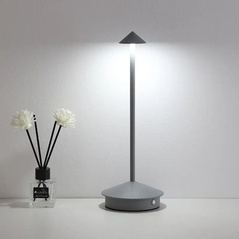 Portable Table Lamp Touch-Dimmable Rechargeable Waterproof