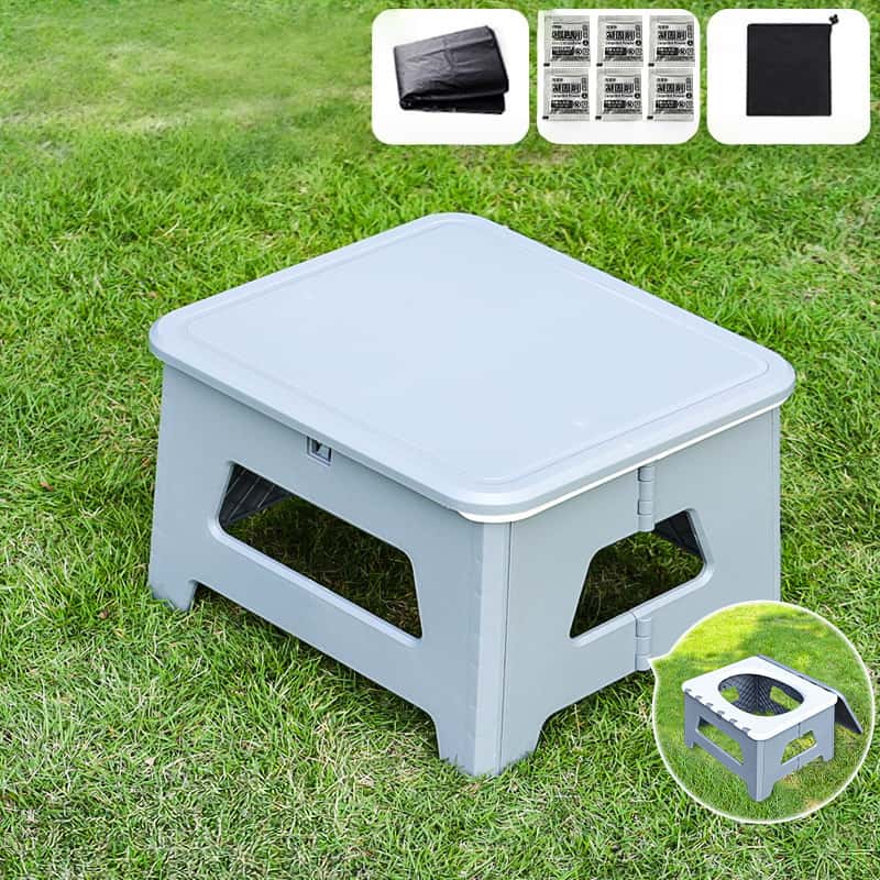 Portable Toilet Shelter Collapsible Lightweight Carry Bag Included