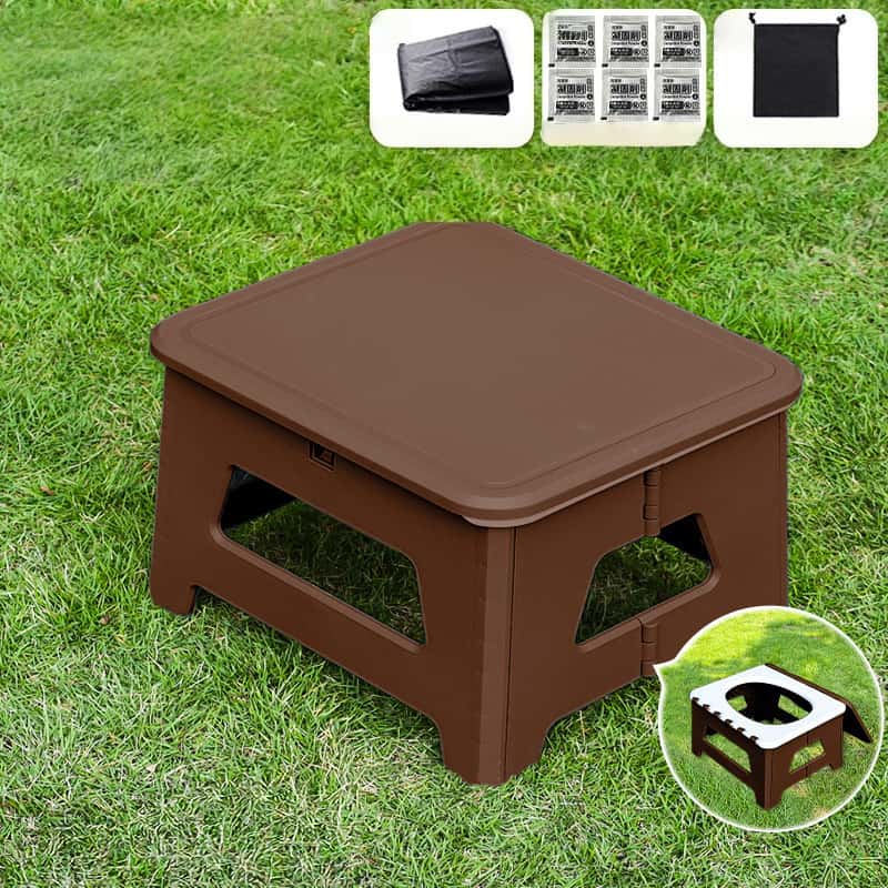 Portable Toilet Shelter Collapsible Lightweight Carry Bag Included