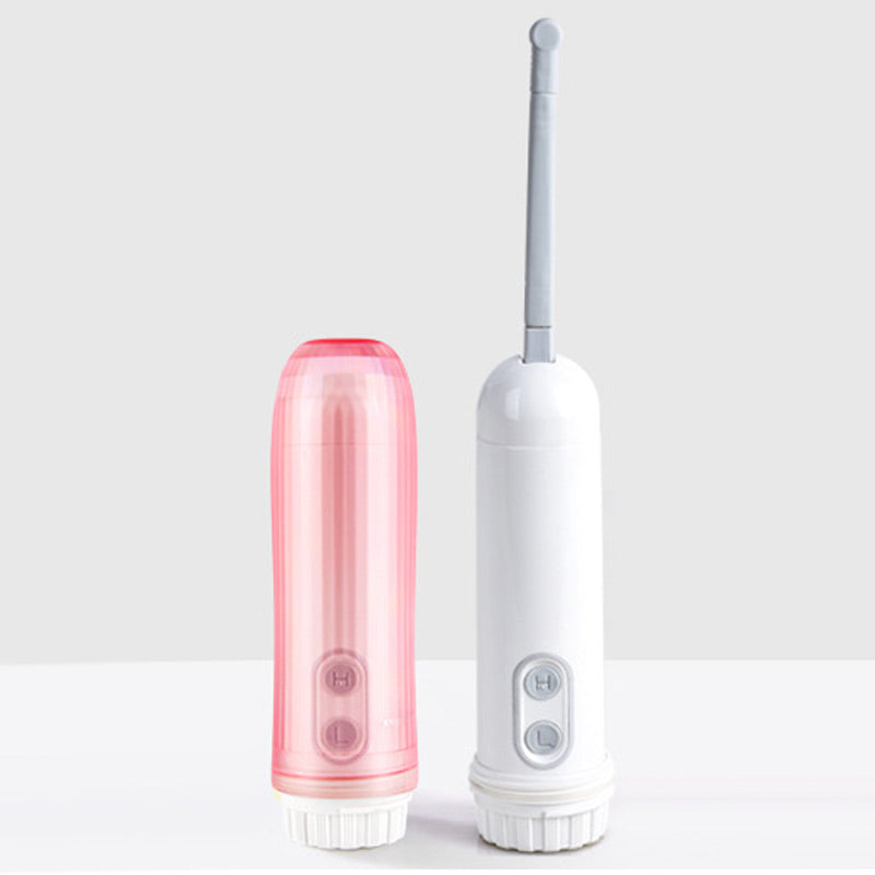 Portable Travel Bidet Battery-Powered Dual Spray & Rotating Nozzle