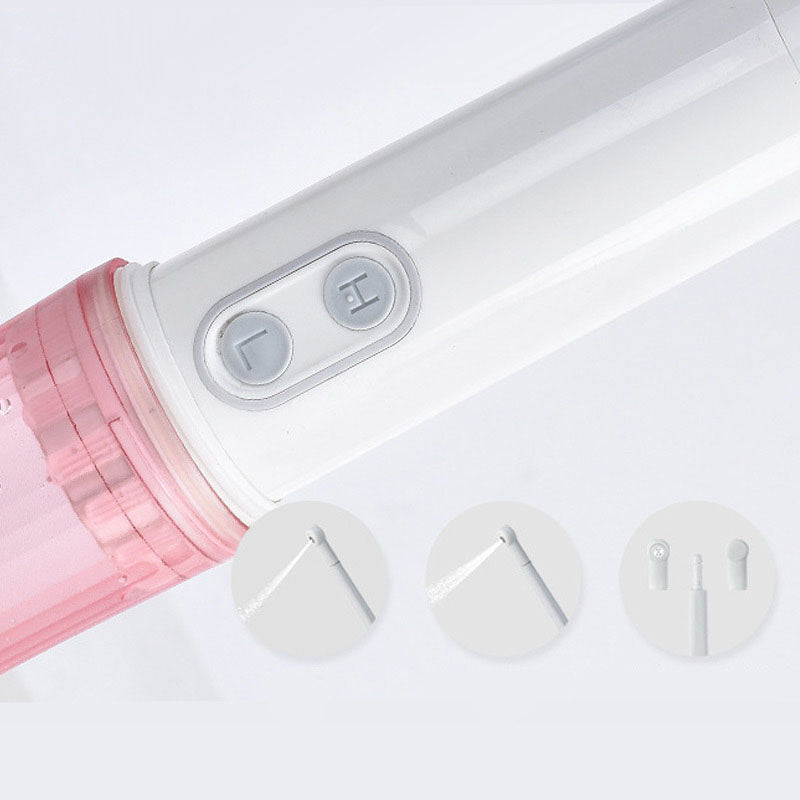 Portable Travel Bidet Battery-Powered Dual Spray & Rotating Nozzle