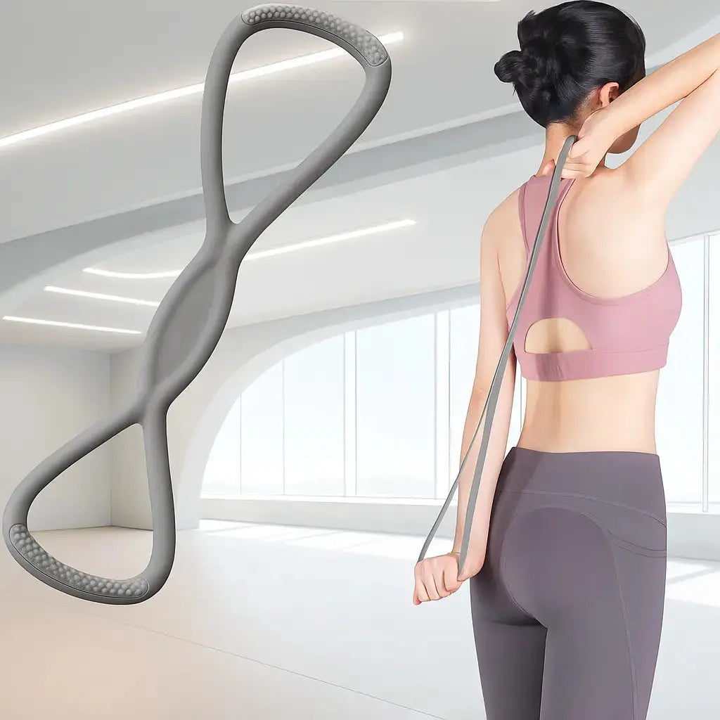 Posture Correction Band Figure-8 Strengthens Shoulders & Upper Back