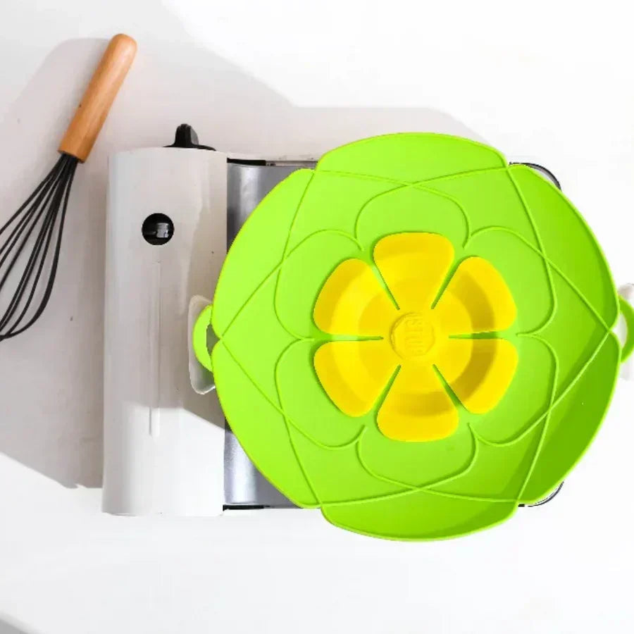 Pot Lid Spill Stopper Silicone Steam Vent 26 cm