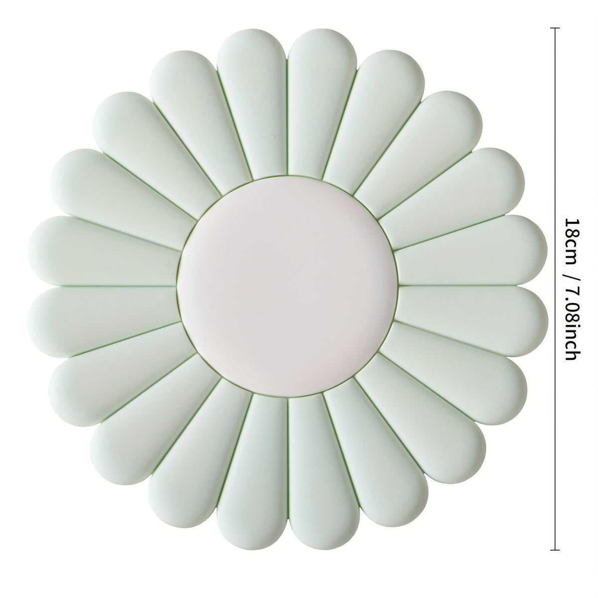 Pot Trivet Silicone Heat-Resistant Non-Slip 9.84 Inch
