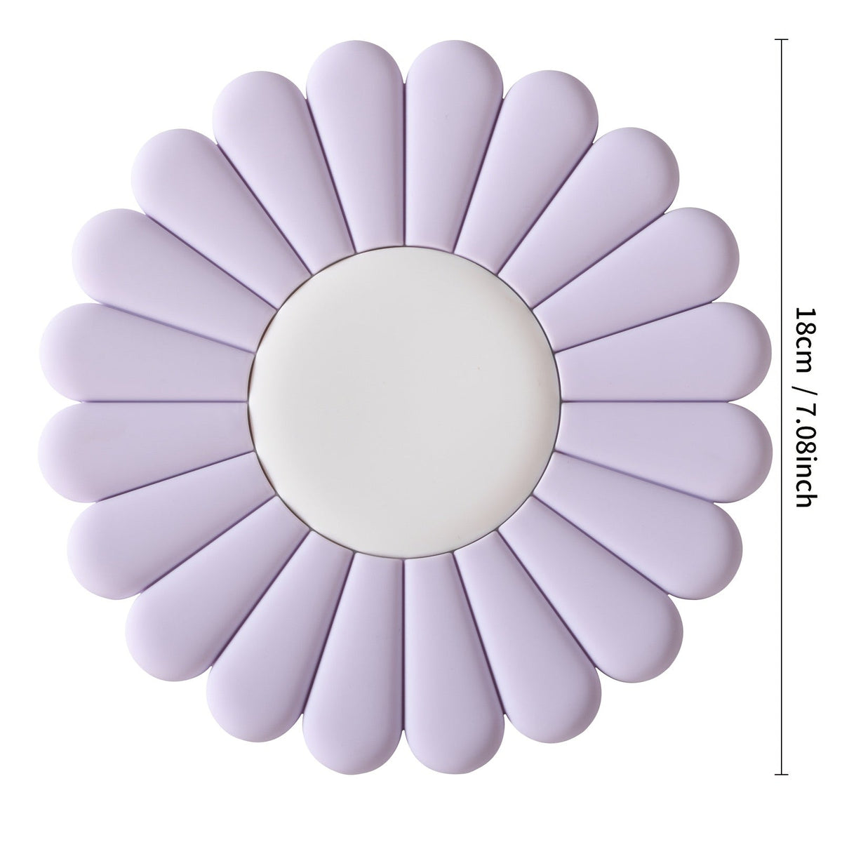 Pot Trivet Silicone Heat-Resistant Non-Slip 9.84 Inch