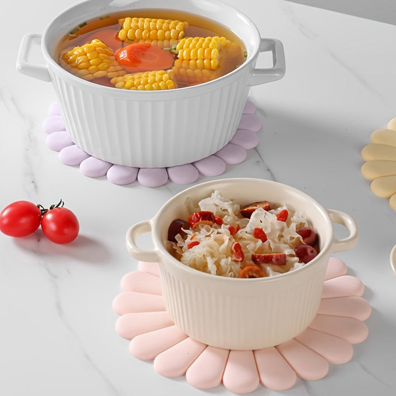 Pot Trivet Silicone Heat-Resistant Non-Slip 9.84 Inch