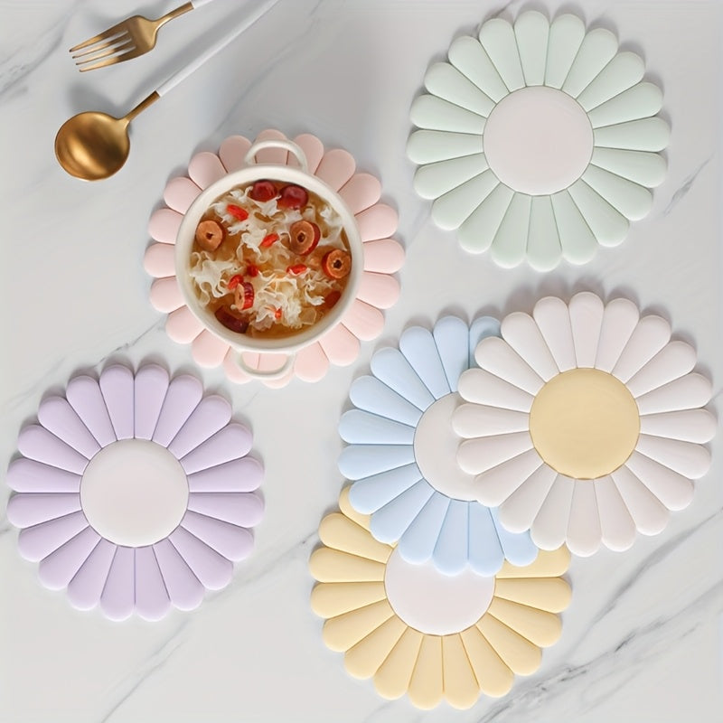 Pot Trivet Silicone Heat-Resistant Non-Slip 9.84 Inch