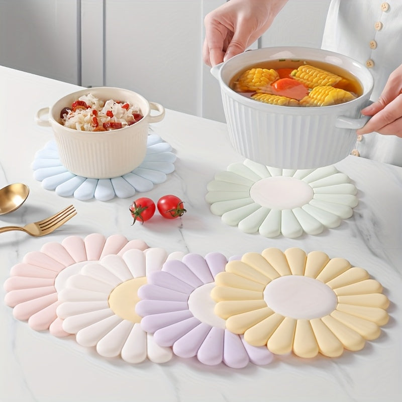 Pot Trivet Silicone Heat-Resistant Non-Slip 9.84 Inch