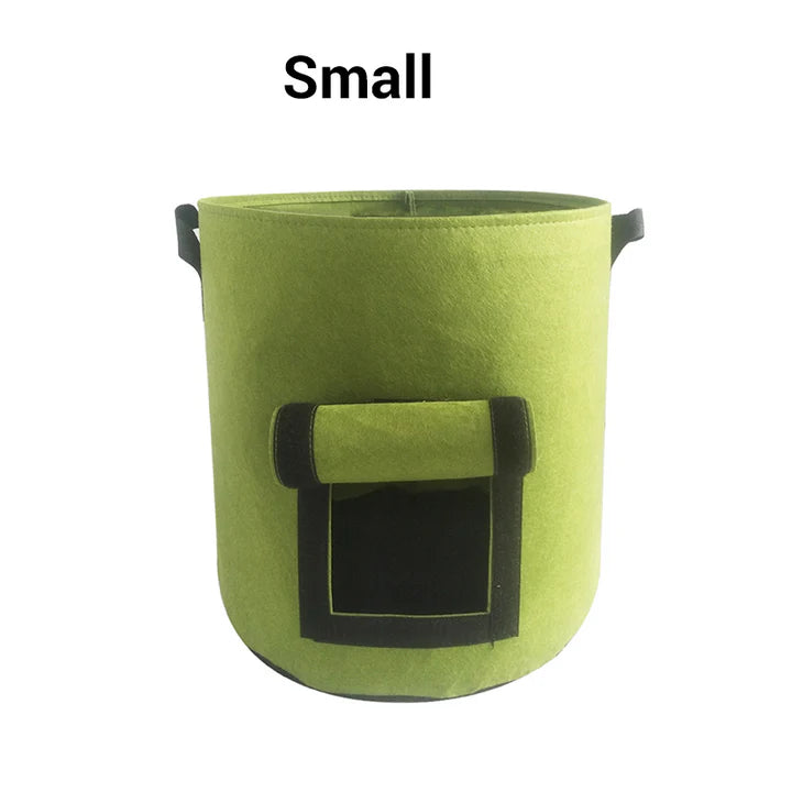 Potato Grow Bag Breathable Non-Woven Harvest Window Reinforced Handles