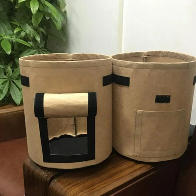 Potato Grow Bag Breathable Non-Woven Harvest Window Reinforced Handles