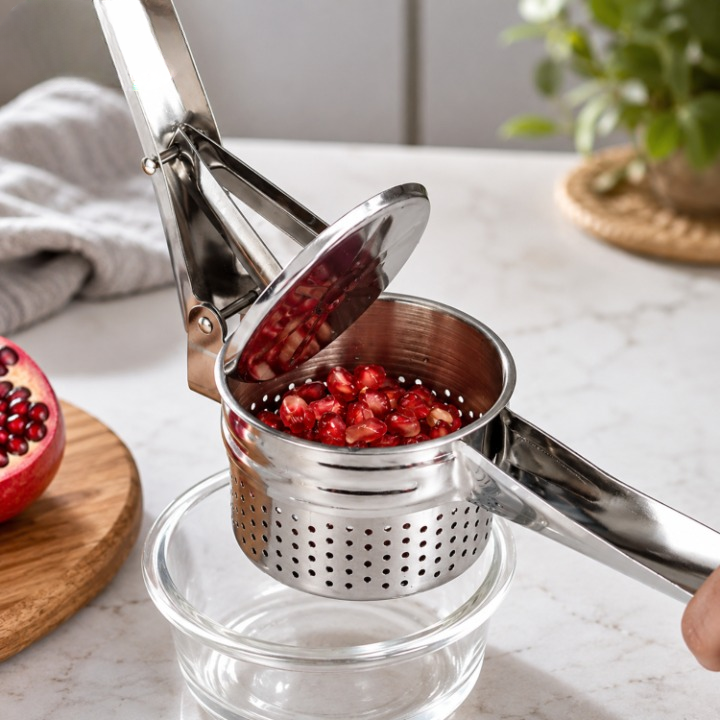 Potato Masher Stainless Steel Ergonomic Handle Dishwasher Safe