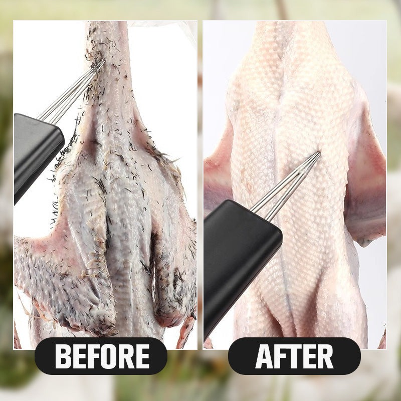 Poultry Plucking Machine Damage-Free One-Handed Rechargeable & 220V Mains