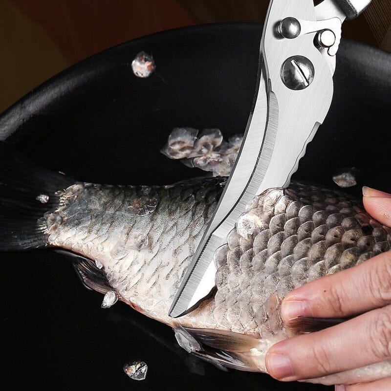 Poultry Shears Stainless Steel Ergonomic Non-Slip Handle
