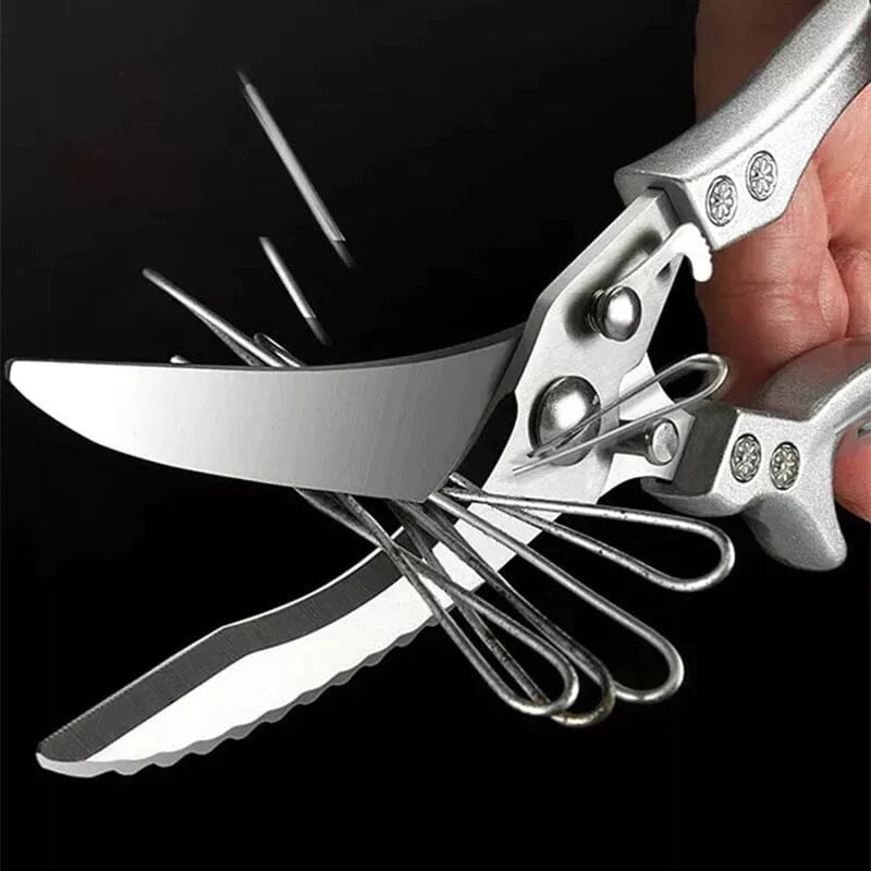 Poultry Shears Stainless Steel Ergonomic Non-Slip Handle