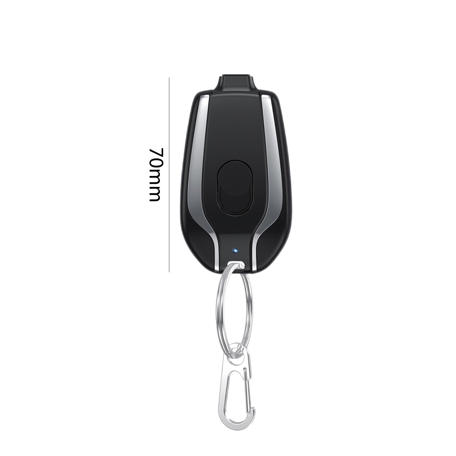 Power Bank Keychain Telescopic Plug 1500 mAh
