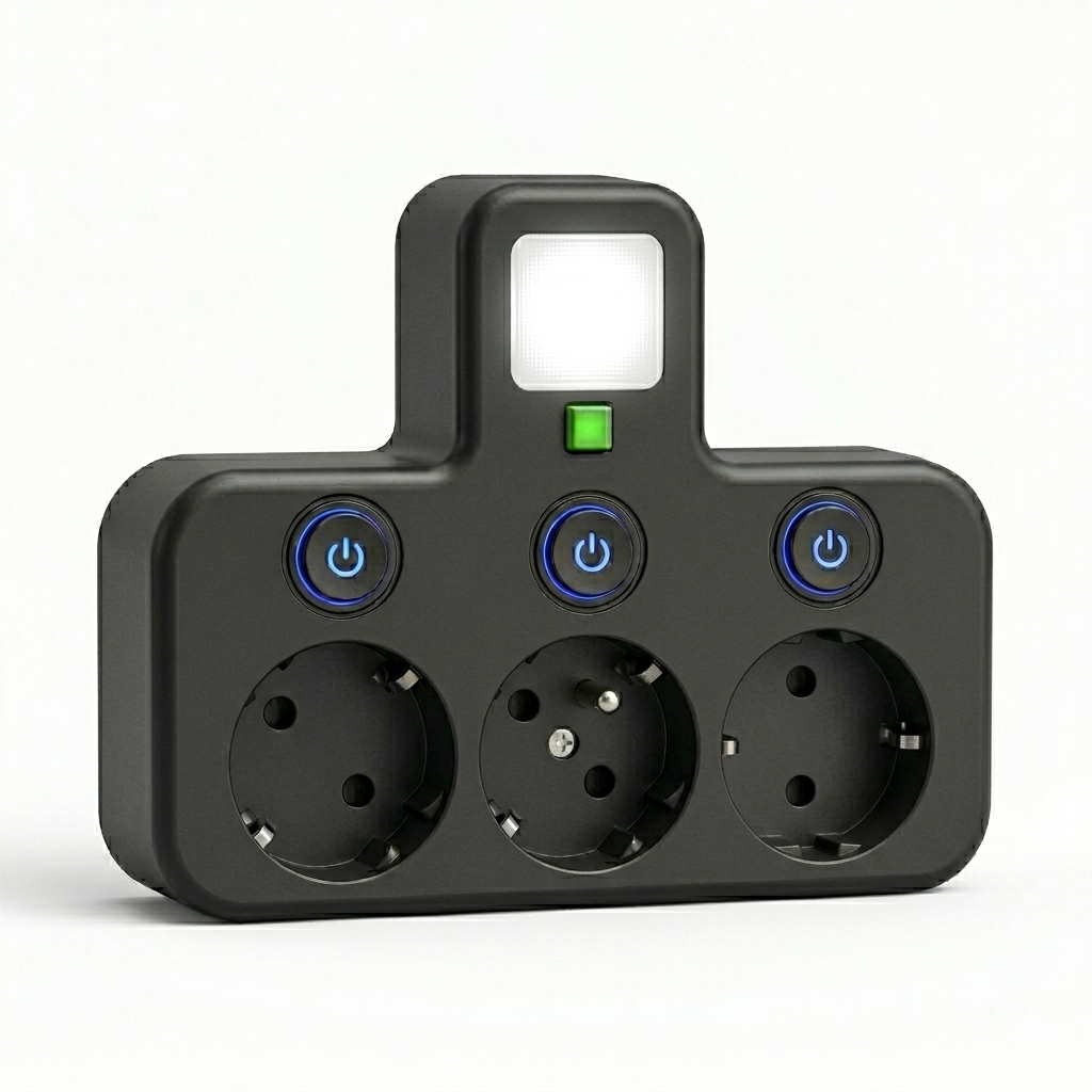 Power Strip USB-C & USB-A Wall-Mountable 2500W
