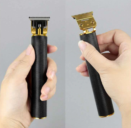 Precision Hair Trimmer Carbon Steel T-Blade USB Rechargeable Cordless