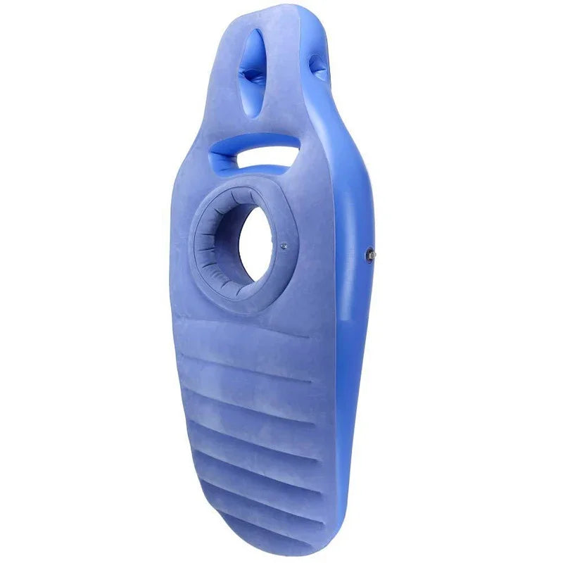 Pregnancy Pillow Inflatable Ergonomic Convertible To Non-Slip Yoga Mat