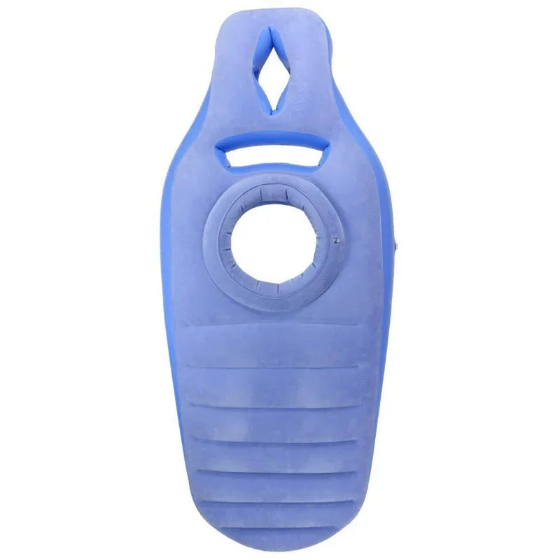 Pregnancy Pillow Inflatable Ergonomic Convertible To Non-Slip Yoga Mat