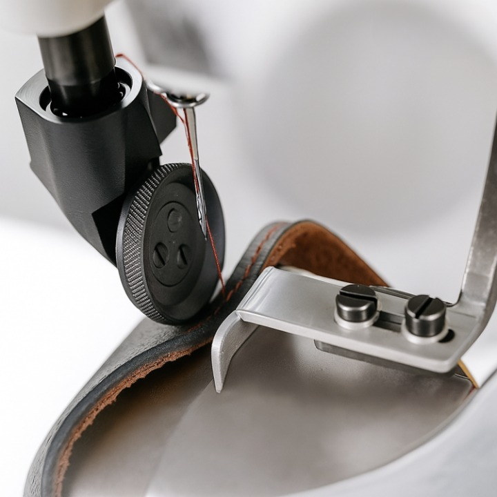 Presser Foot Rotating Roller Stainless Steel High-Shank Compatible
