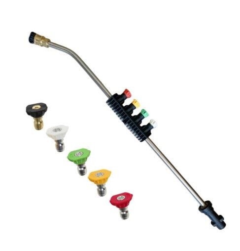 Pressure Washer Extension Pole Telescopic Brass & Stainless