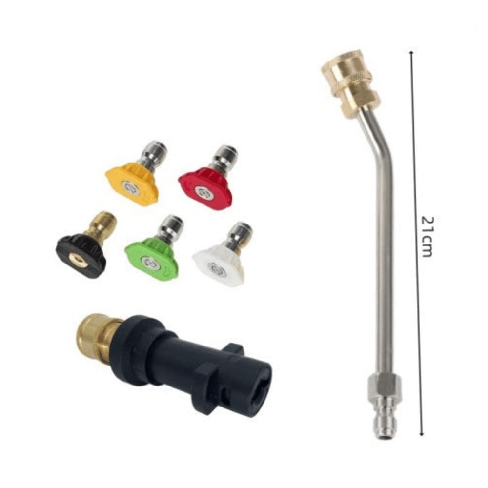 Pressure Washer Extension Pole Telescopic Brass & Stainless 3,989 PSI