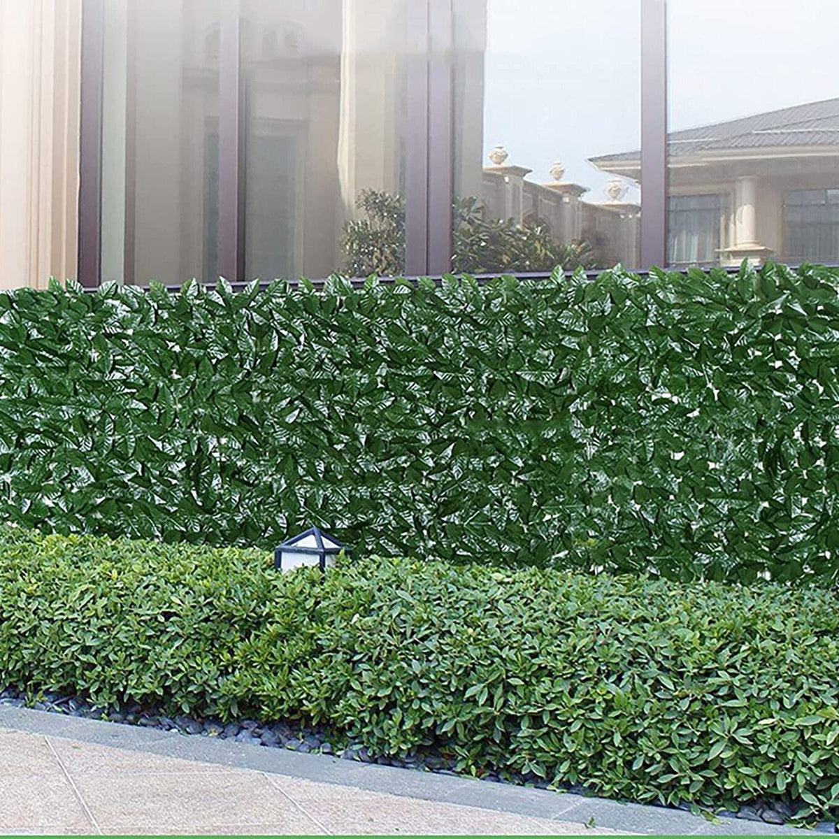 Privacy Screen Dense Leaf Coverage UV-Resistant & Easy Install