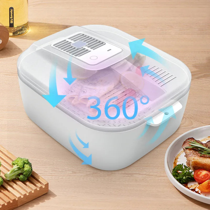 Produce Washing Container Removable Draining Basket Stackable BPA-Free