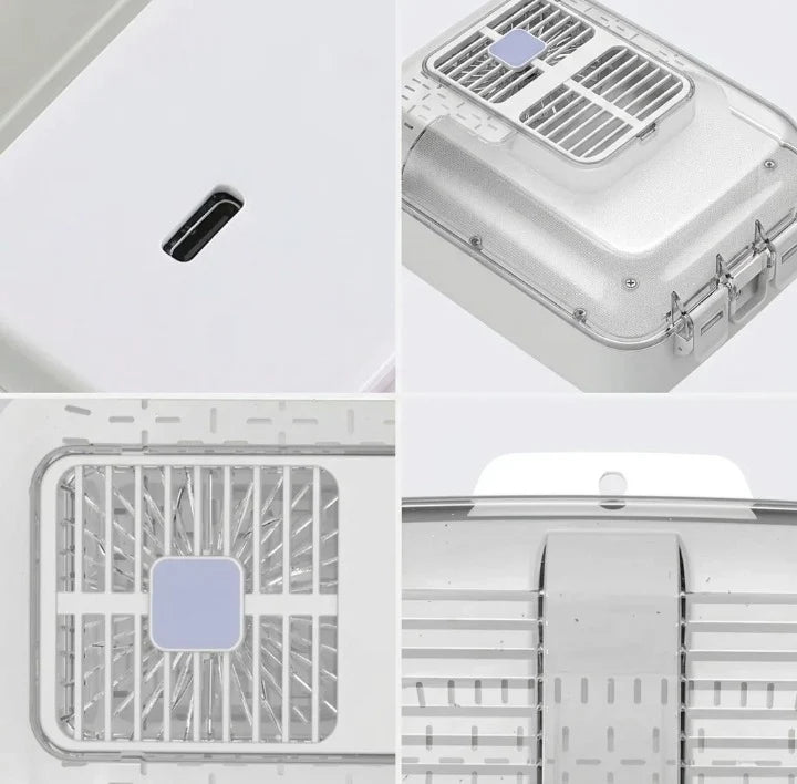 Produce Washing Container Removable Draining Basket Stackable BPA-Free