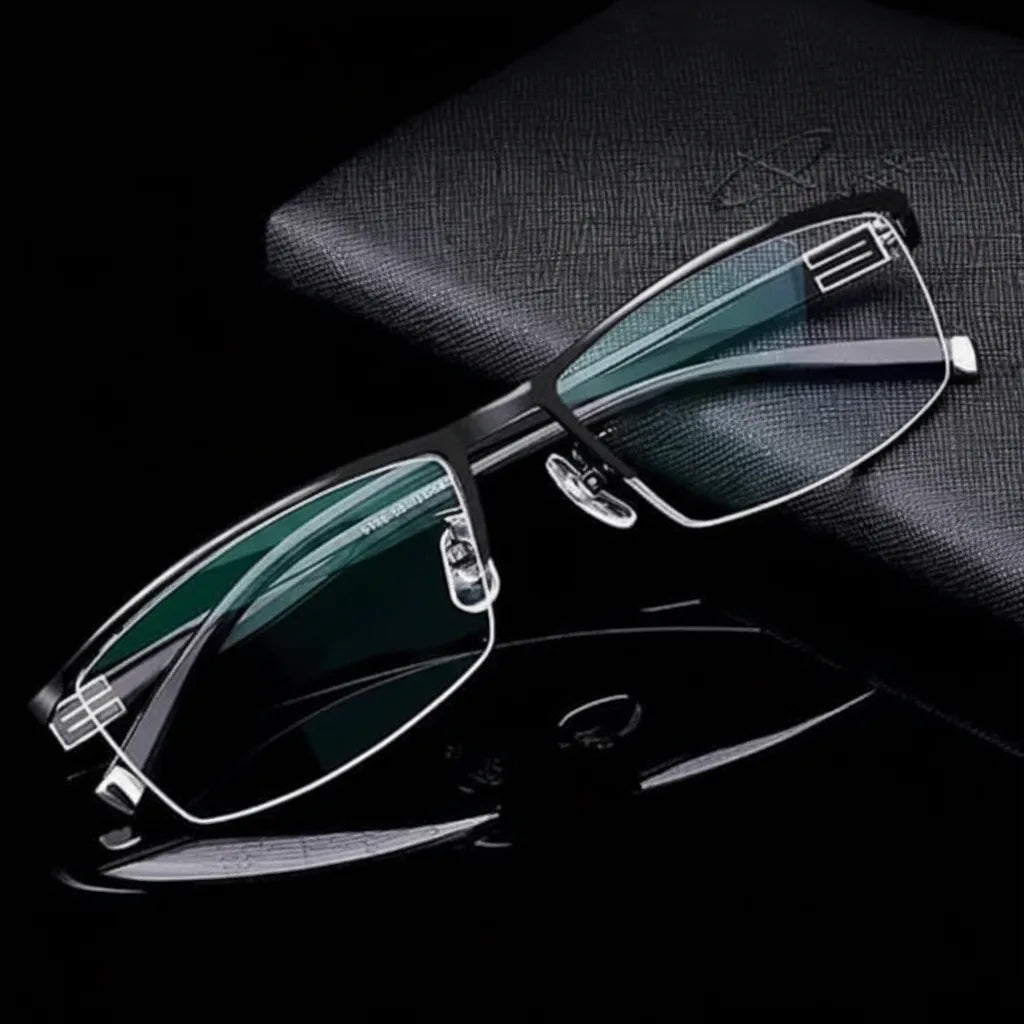 Progressive Glasses Auto-Adjusting Blue Light & Photochromic