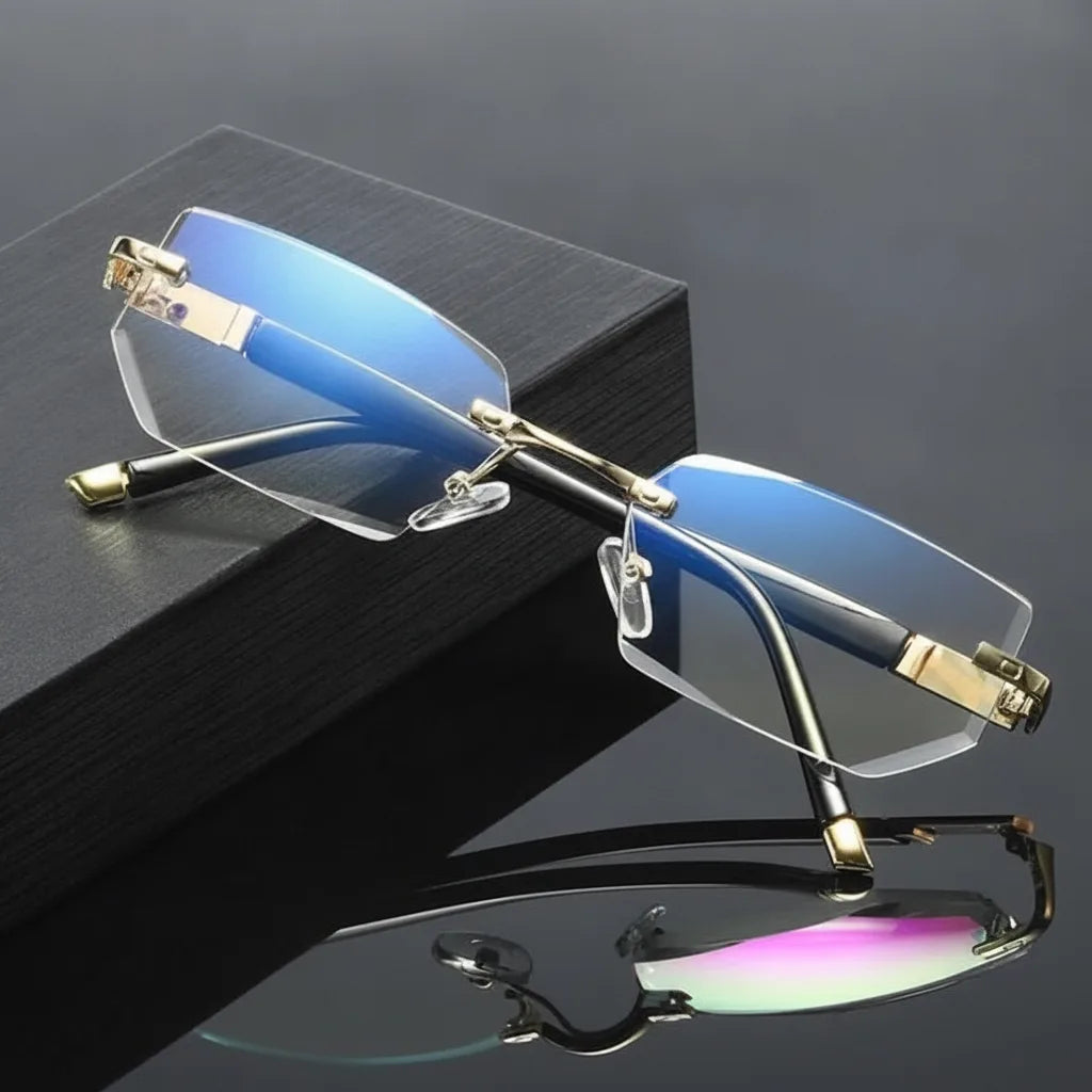 Progressive Glasses Blue Light Filter Scratch-Resistant Lenses