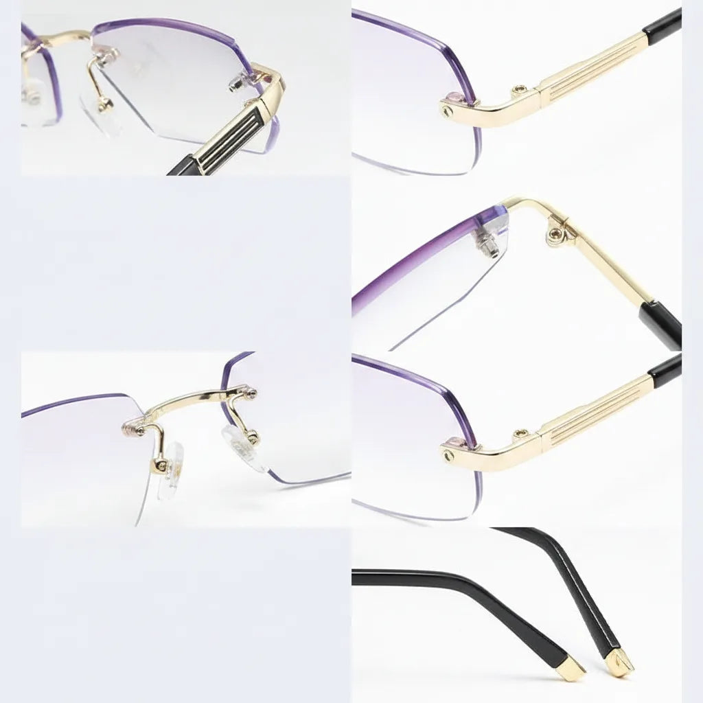 Progressive Glasses Blue Light Filter Scratch-Resistant Lenses