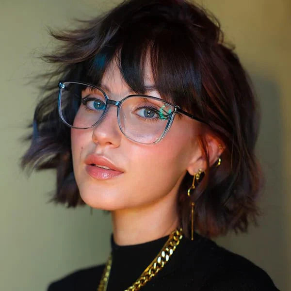 Progressive Reading Glasses Seamless Lenses & Blue Light Filter