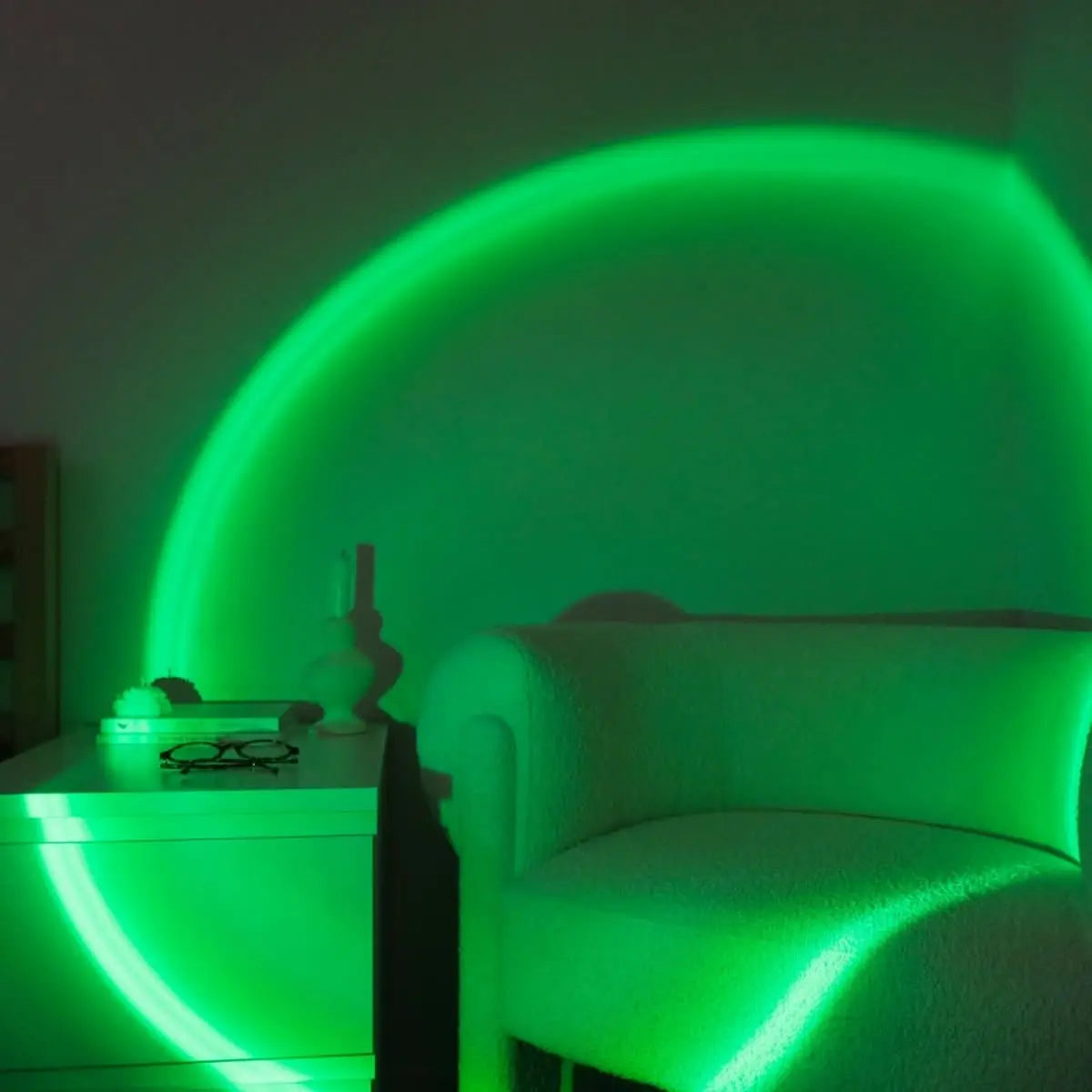 Projection Lamp 16 Colors 4 Modes Remote & USB-Powered